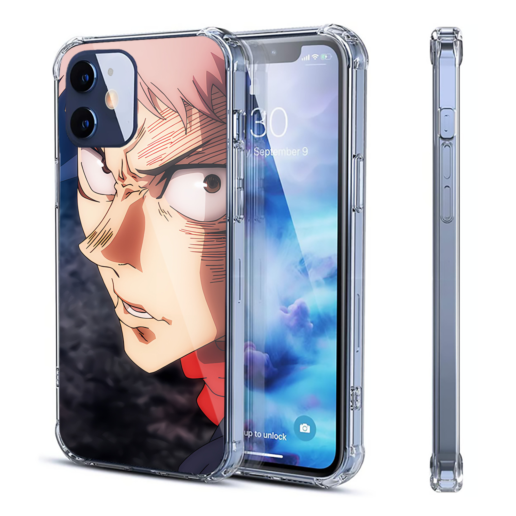 （画像用） SPY×FAMILY间谍家家酒 【iPhone 12シリーズ対応】透明スマホケース（クリアソフトケース）